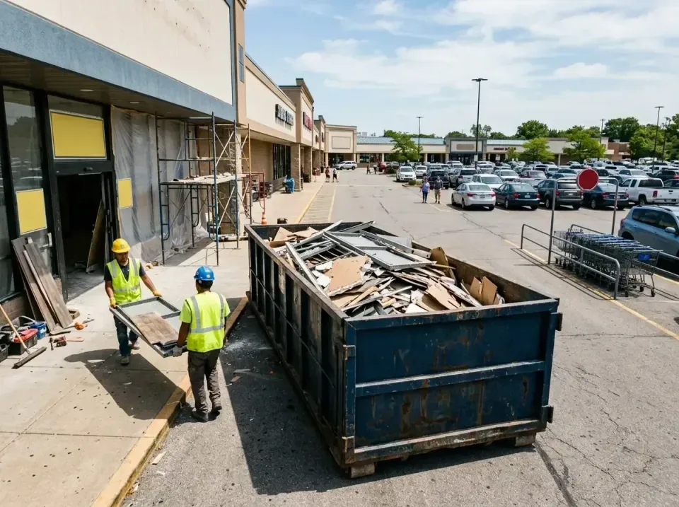 retail-store-renovation-debris-003 — frequently asked questions, Roll-off Dumpster Rentals in Hartselle, AL